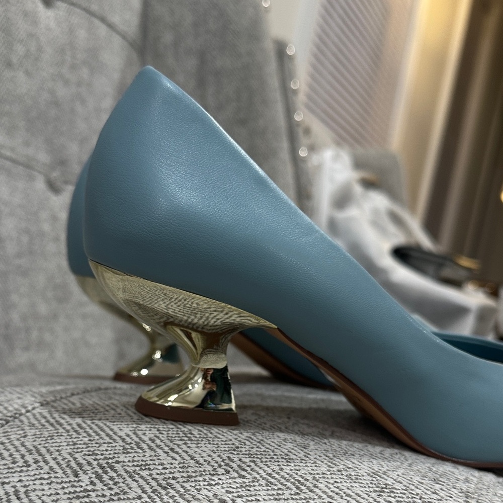 Katy Perry The Laterr Pump light Blue Shoes Size 8 NWOT - Picture 3 of 8